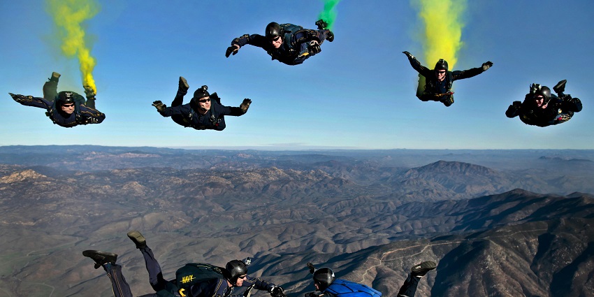 Skydiving one of the most fun things to do in Mumbai for all adventure lovers