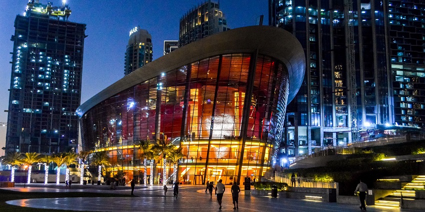 Enjoy world-class performances in Dubai’s architectural masterpiec