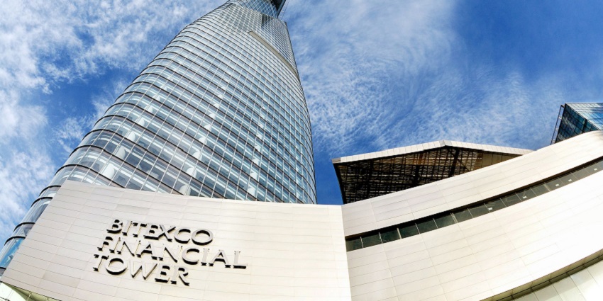 A view of Bitexco Financial Tower Skydeck, one of the things to do in Ho Chi Minh City.