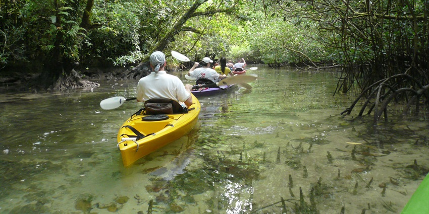 Explring the Rock Islands in Palau island, one of the exciting things to do on Palau island