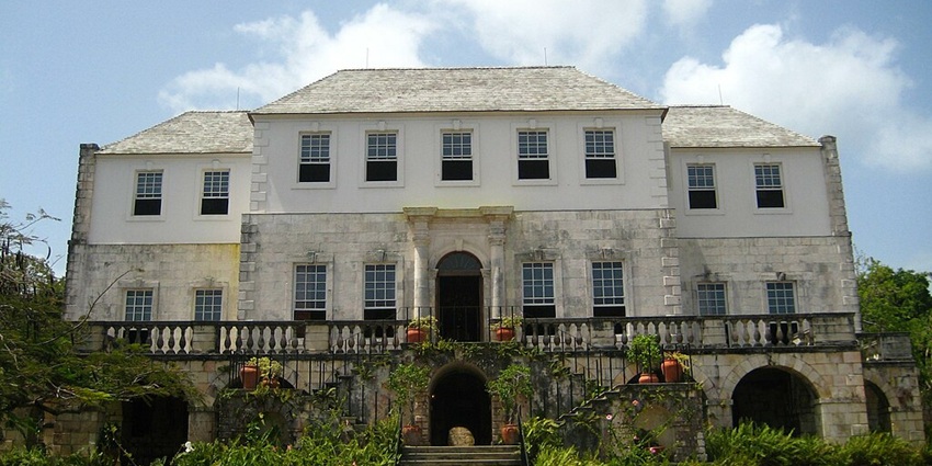 An image of the Rose Hall Great House, one of the things to see in Falmouth, Jamaica.