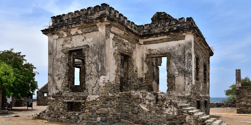 An image of a historical landmark revealing stories of colonial rule in Timor Island