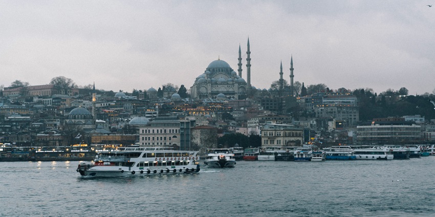 A picture of Selimiye Mosque, showcasing its grand dome and intricate architecture