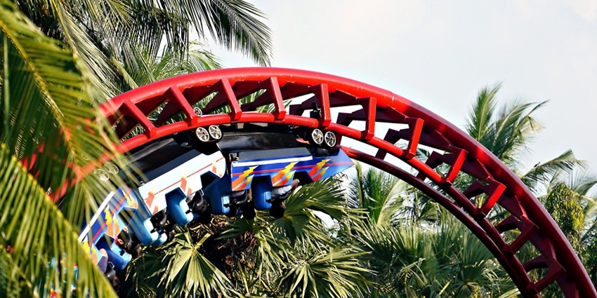 An image resembling the best family-friendly ride in the Imagicaa, one of India's best theme parks.