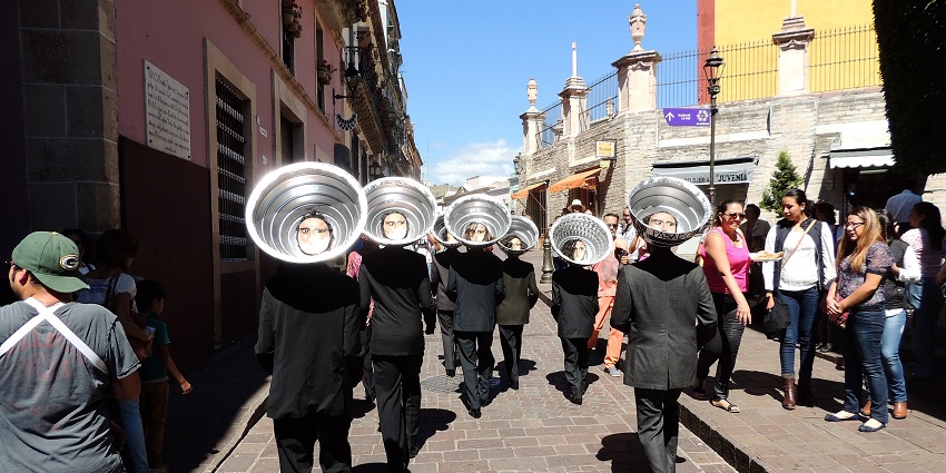 A performance at the Festival Internacional Cervantino, a cultural music festival.