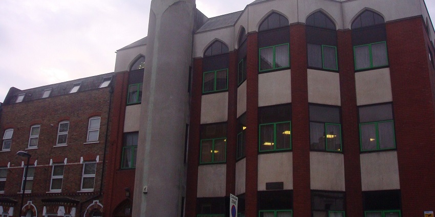 An image of Finsbury Park Mosque, one of the mosques in London, United Kingdom.