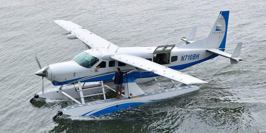 Soar above breathtaking atolls in a seaplane, marveling at the Maldives' stunning aerial landscapes.