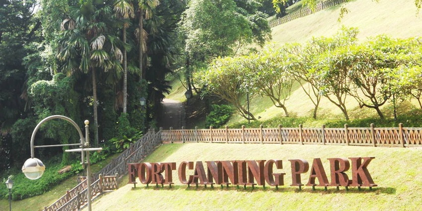 Green oasis near clarke quay singapore.