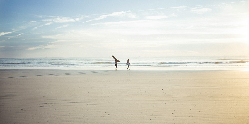 Fishing boats and calm vibes define this gem known for its white sandy shores.