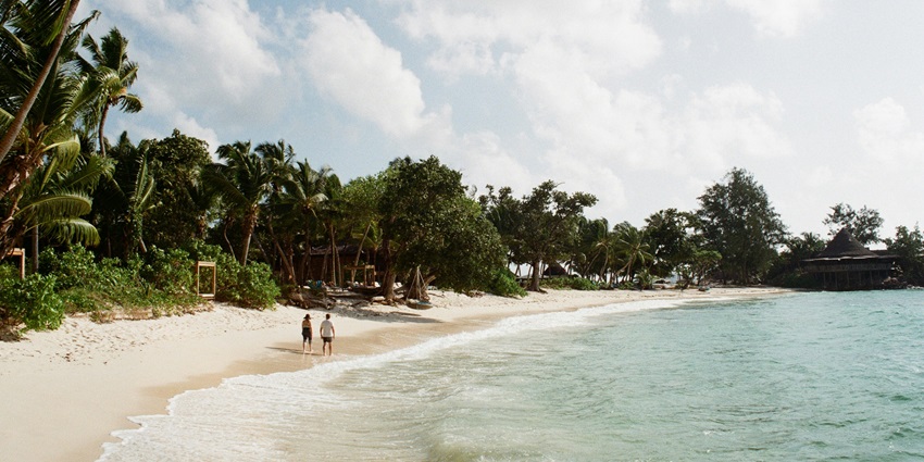 Fregate Island, one of the most expensive islands, offers villas amidst tropical landscapes.