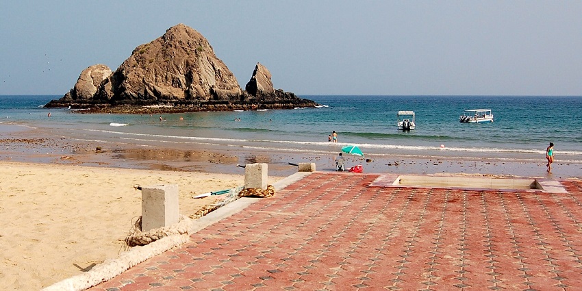 Serene Fujairah beaches, offering tranquil escapes with crystal waters and golden sands.