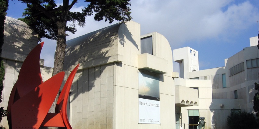 An image of Fundacio Joan Miro in Barcelona, one of the best art museums in Spain.