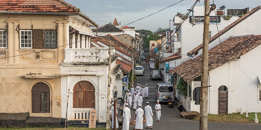 Historic Galle Fort standing strong by the sea with its stunning timeless beauty