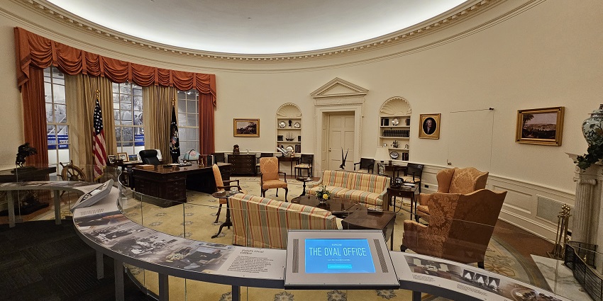 Gerald R. Ford Presidential library exhibits pivotal moments in American history.