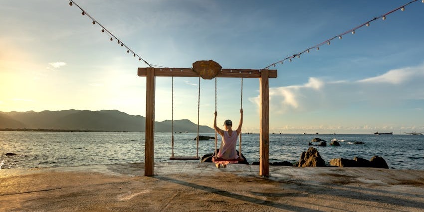 Gili Trawangan Sunset Bar, perfect for a relaxing evening before Gili nightlife.