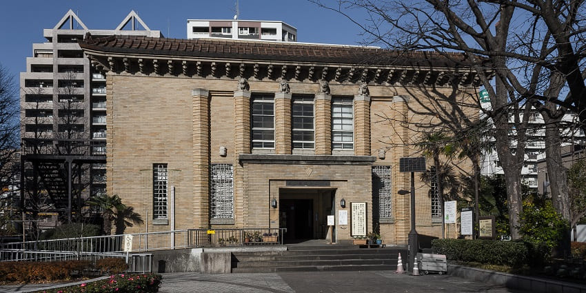 A view of the entrance area of the Great Kanto Earthquake Museum located in Tokyo