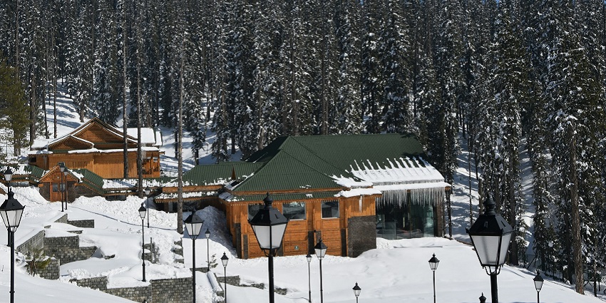 Places to visit in December in Asia include Gulmarg, a paradise for winter sports enthusiasts