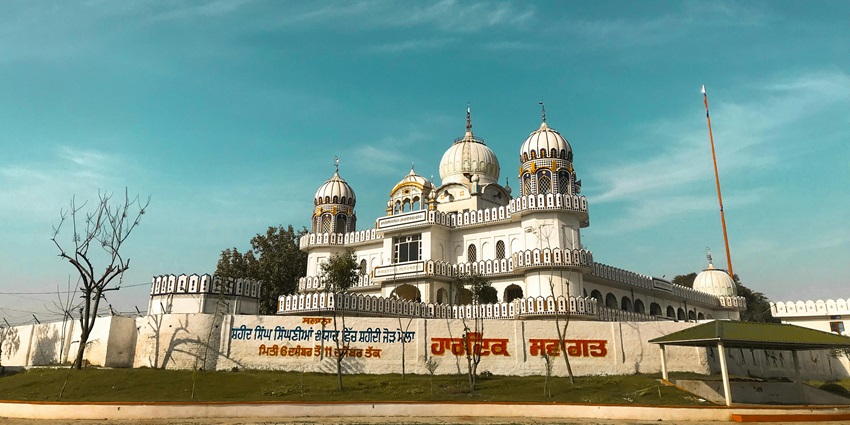 View of Gurdwara Sri Guru Granth Sahib Ji in Keysborough.