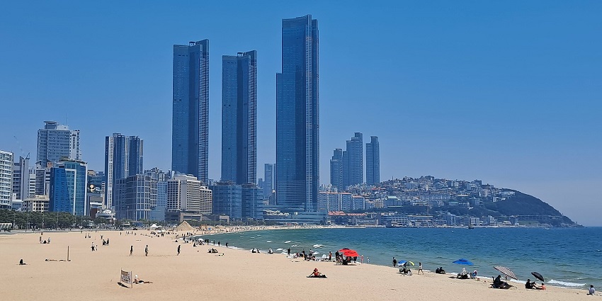 One of the most famous beaches in Asia, known for its lively atmosphere and festivals.