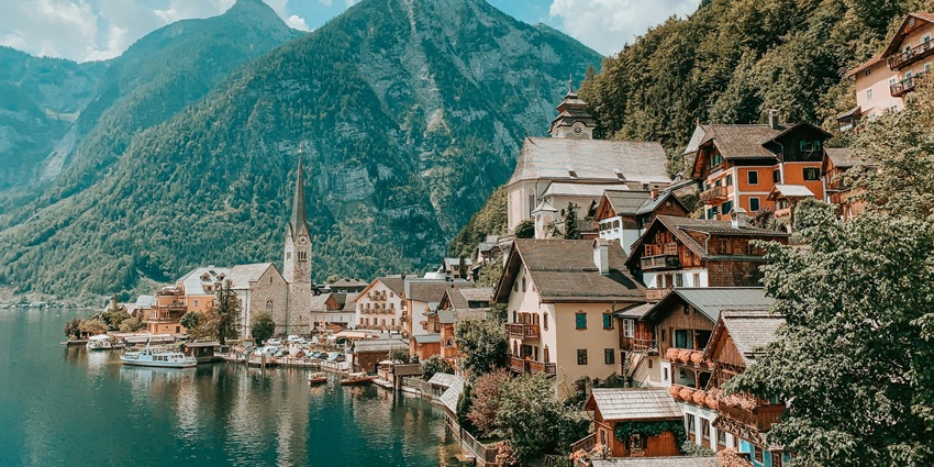 Visit Hallstatt’s lakefront village, ancient salt mines, and breathtaking landscapes.