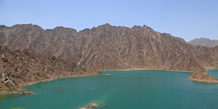 Hatta Swan Lake, a peaceful lake, ideal for relaxation and bird-watching in nature