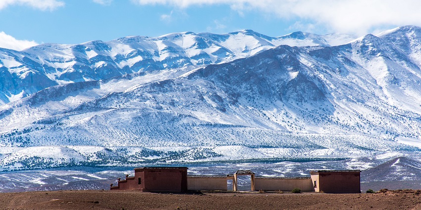 Night trekking in the High Atlas Mountains rewards you with Berber culture and stunning peaks