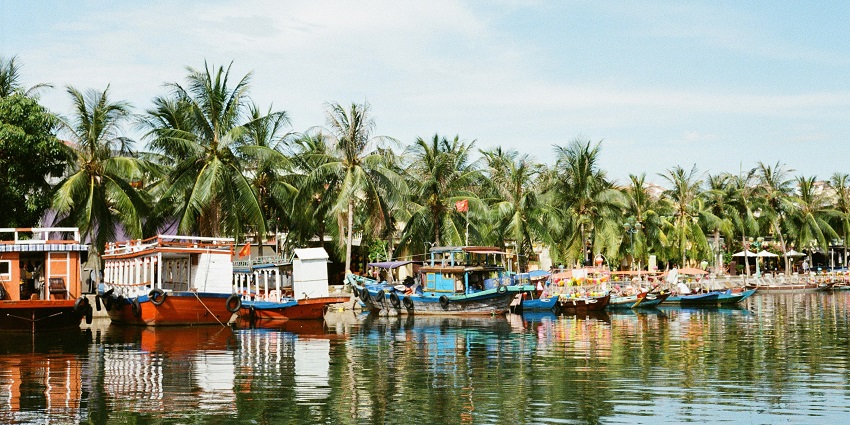 A charming ancient town known for lantern-lit streets and historic architecture.