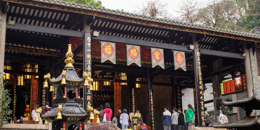 Image of the majestic Hong San See, a secret cultural gem in Chinatown.