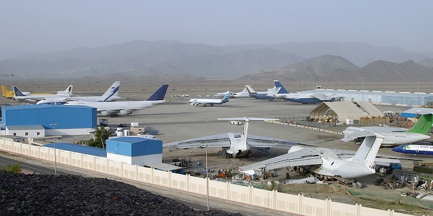 Fujairah International Airport, offering regional and international flight services