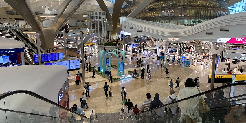 Abu Dhabi International Airport., the nearest airport to reach at BAPS Hindu Mandir