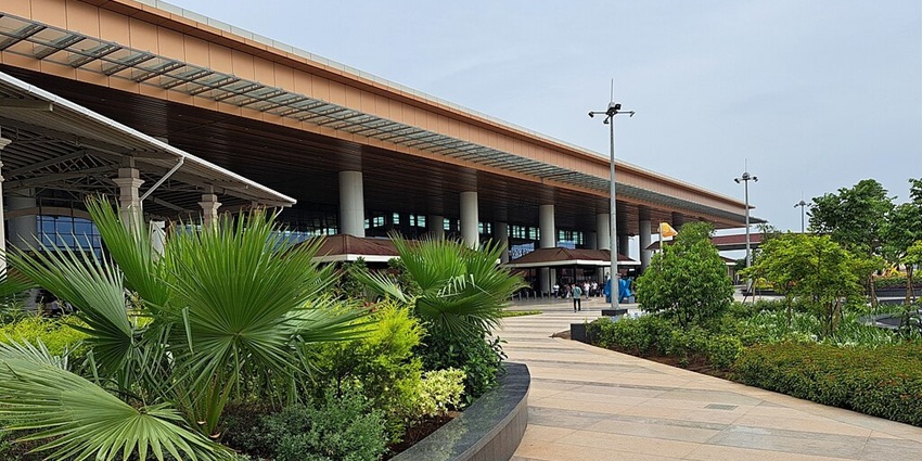 An image of Manohar International Airport, Mopa, the nearest airport to Arambol Beach
