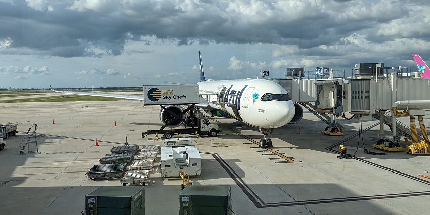 Image of Orlando International Airport which is the nearest airport from the Disney world water park