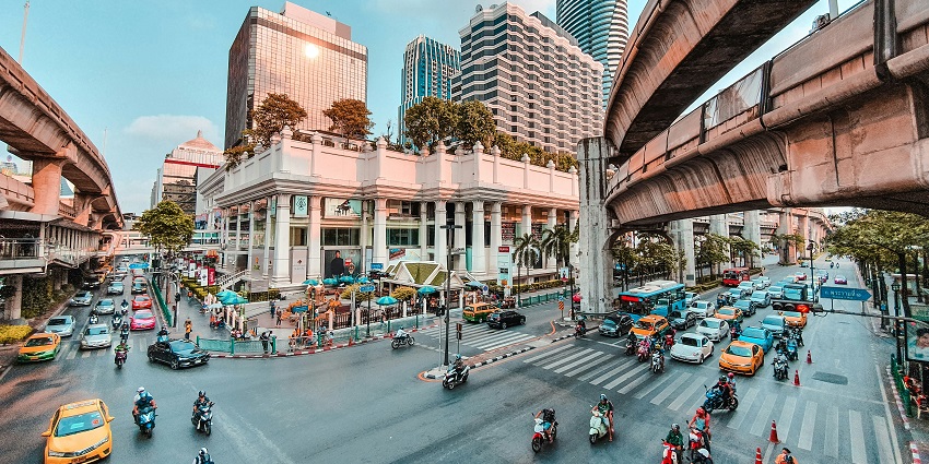 The cheapest form of transportation is from Victory Monument via public buses and minivans.