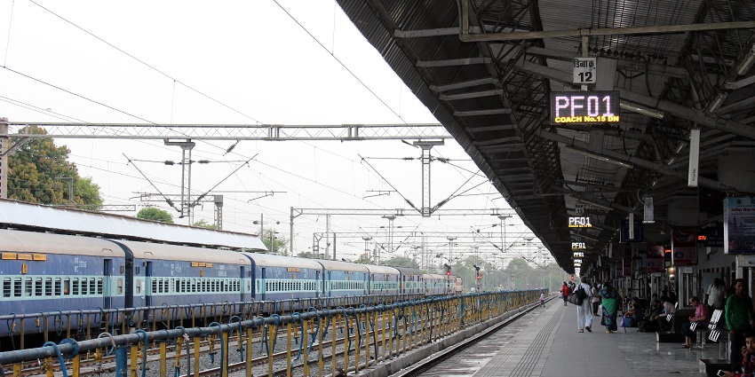 An image of Bhopal Junction the nearest station of Ratapani Wildlife Sanctuary