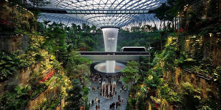 Reach ION Orchard at Orchard Road with the nearest airport in Changi Airport Singapore.