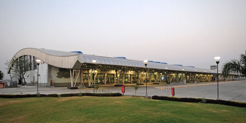 An image of the Aurangabad Airport, the closest airport to the Crater Lake in India