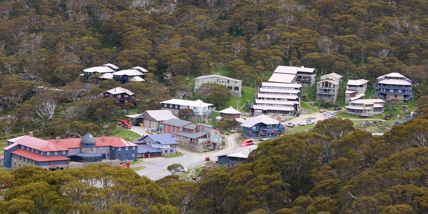You can travel by road via Charlotte Pass to this mountain