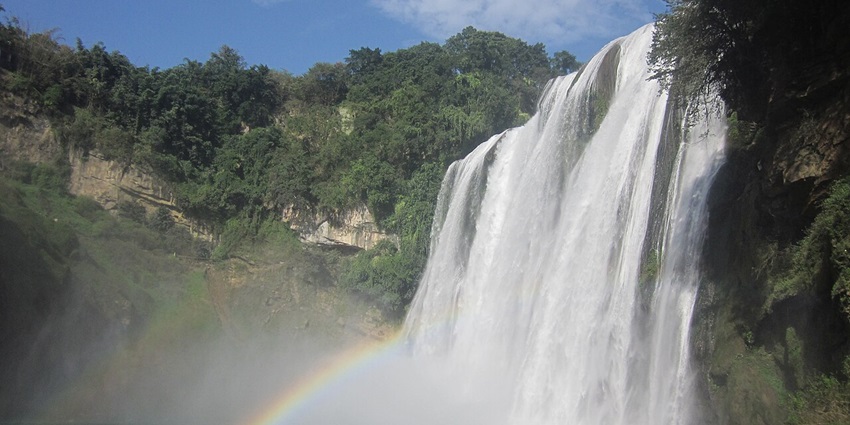 China’s Huangguoshu Waterfall is among the most breathtaking abodes in the world.