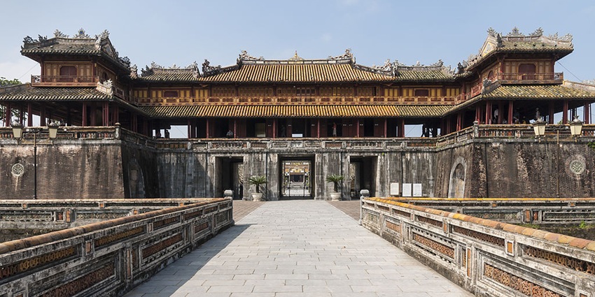 An image showing a view of Hue, a famous tourist destination to visit in Vietnam.