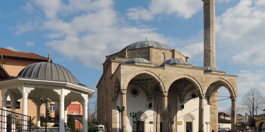 Visiting the Imperial Mosque in Pristina is a must on your list of things to do in Kosovo