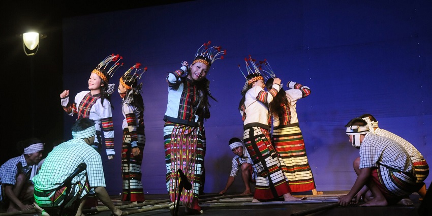 Artists performing at the International Film Festival, one of the festivals of India.