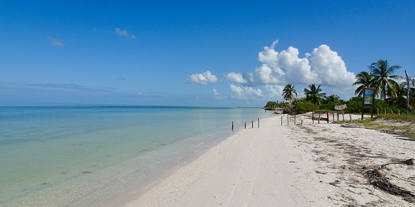 A view of Isla Holbox, Quintana Roo in Mexico, one of the top islands in North America.