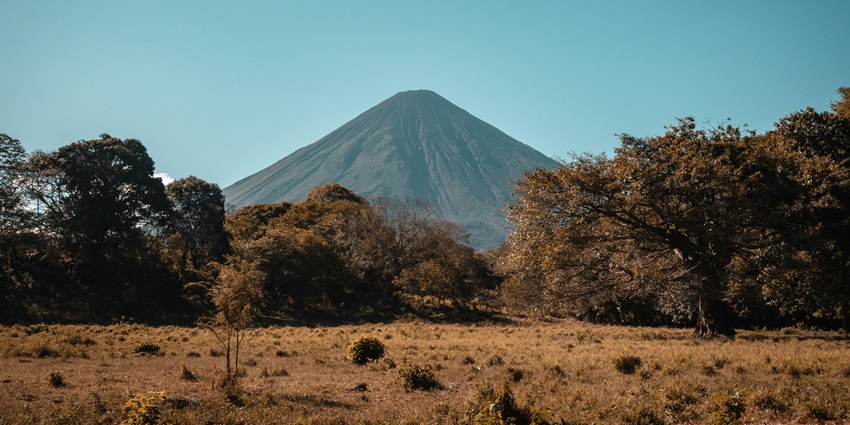 A breathtaking island in Lake Nicaragua formed by two volcanoes, offering stunning views.