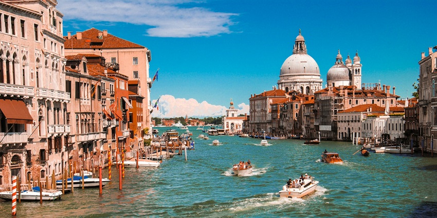 Explore places like St. Mark’s Basilica, Rialto Bridge, and Doge’s Palace in Italy.