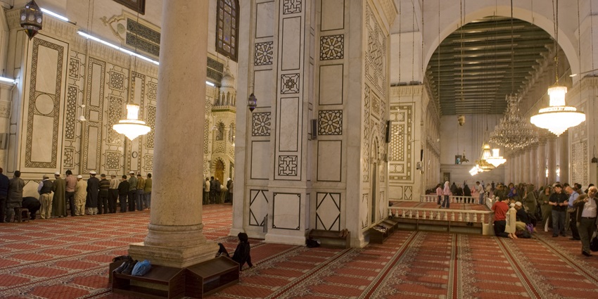 A general view of this aisle in the city of Amritsar, Punjab