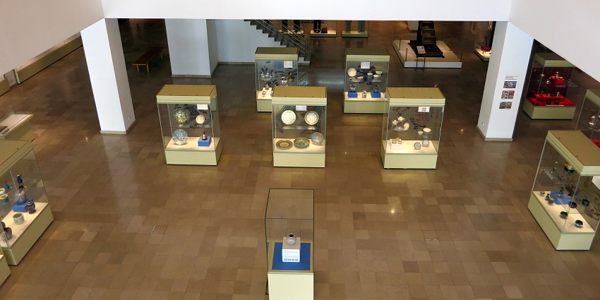 Displays at the Islamic Arts Museum Malaysia.