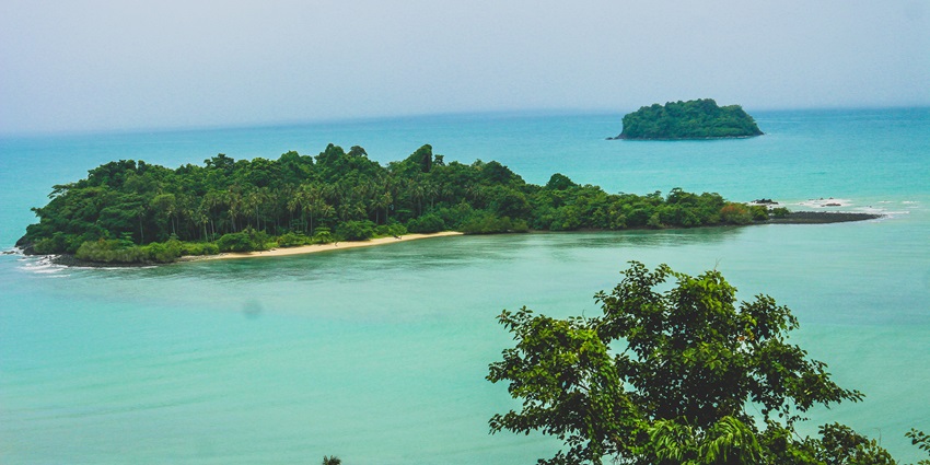 Kai Bae Viewpoint offers breathtaking sunset views, deep blue sea, islands, and scenic coastal landscapes
