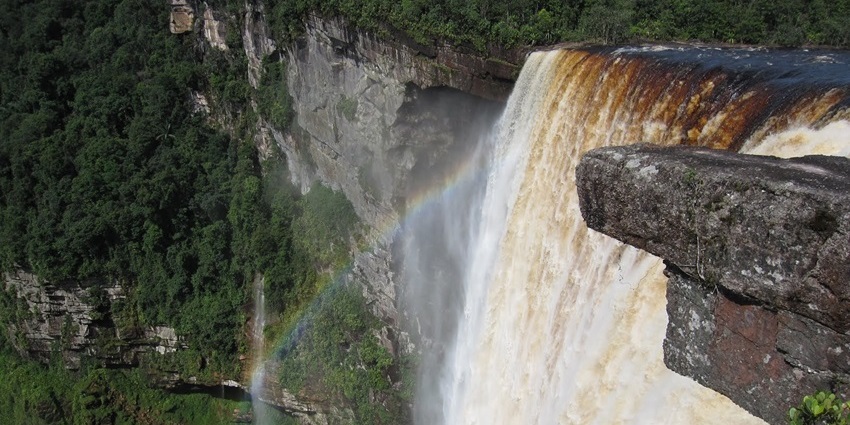 Witness the raw beauty of Guyana’s powerful waterfall, among the best waterfalls in South America.