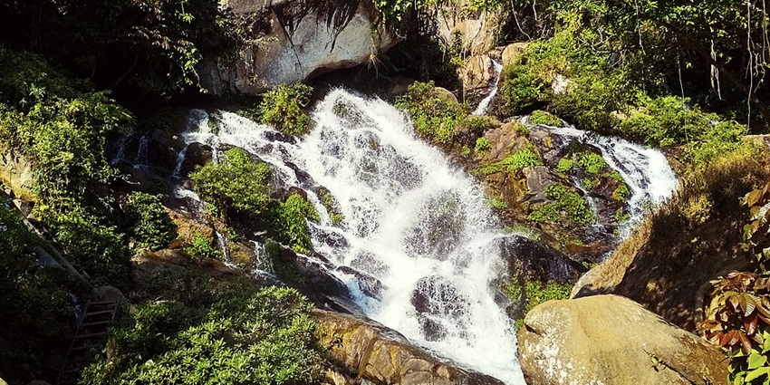 View of the serene cascades, an ideal place for all nature lovers