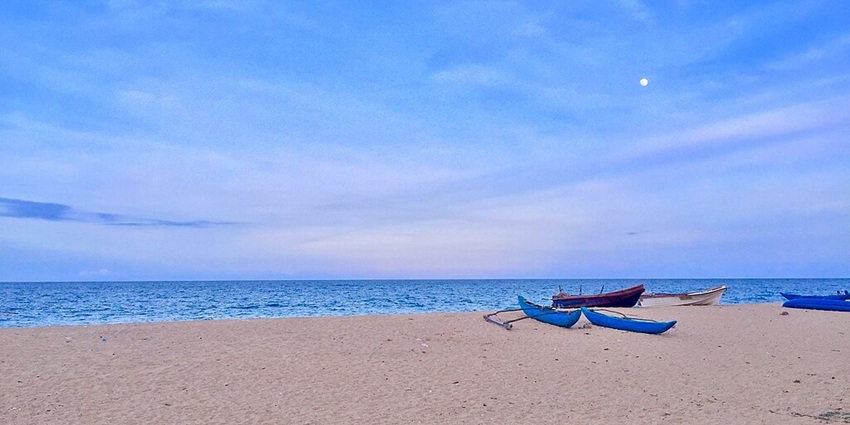 Scenic view of the Kallady beach, one of the best places to visit in Batticola